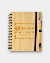 Envision Racing - Bamboo Notepad & Pen