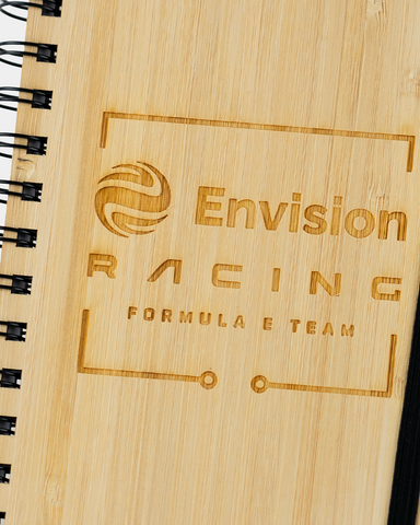 Envision Racing - Bamboo Notepad & Pen